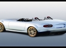 Mazda MX-5 Superlight Concept white light car